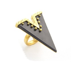 Karen London Ebony Ring Size 7